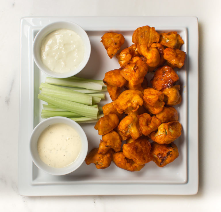 Paleo Buffalo Cauliflower Bites